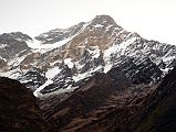 
Dhaulagiri West Face At Sunrise From Italy Base Camp 3625m Around Dhaulagiri
